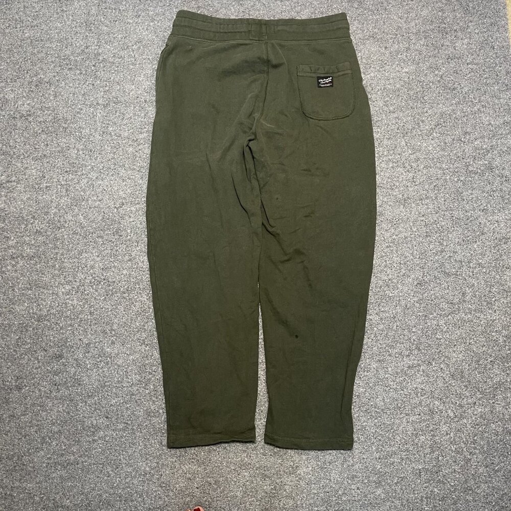 The Stronghold Olive Green Cotton Blend Lounge Pants Joggers L - Picture 5 of 11